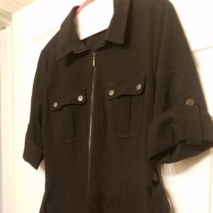 Black Utility Dress